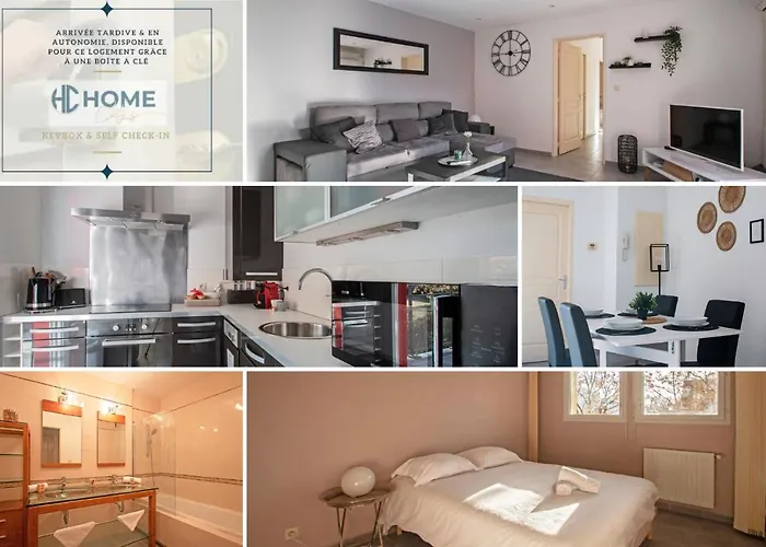 Appt Spacieux, Proche Ggl Stadium, 4 Pers, Garage Prive & Wifi