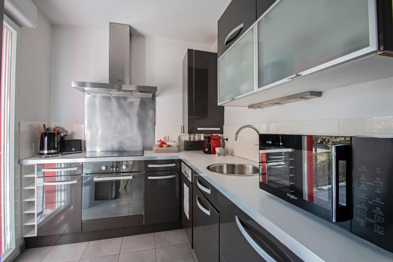 Appt Spacieux, Proche Ggl Stadium, 4 Pers, Garage Prive & Wifi Apartment